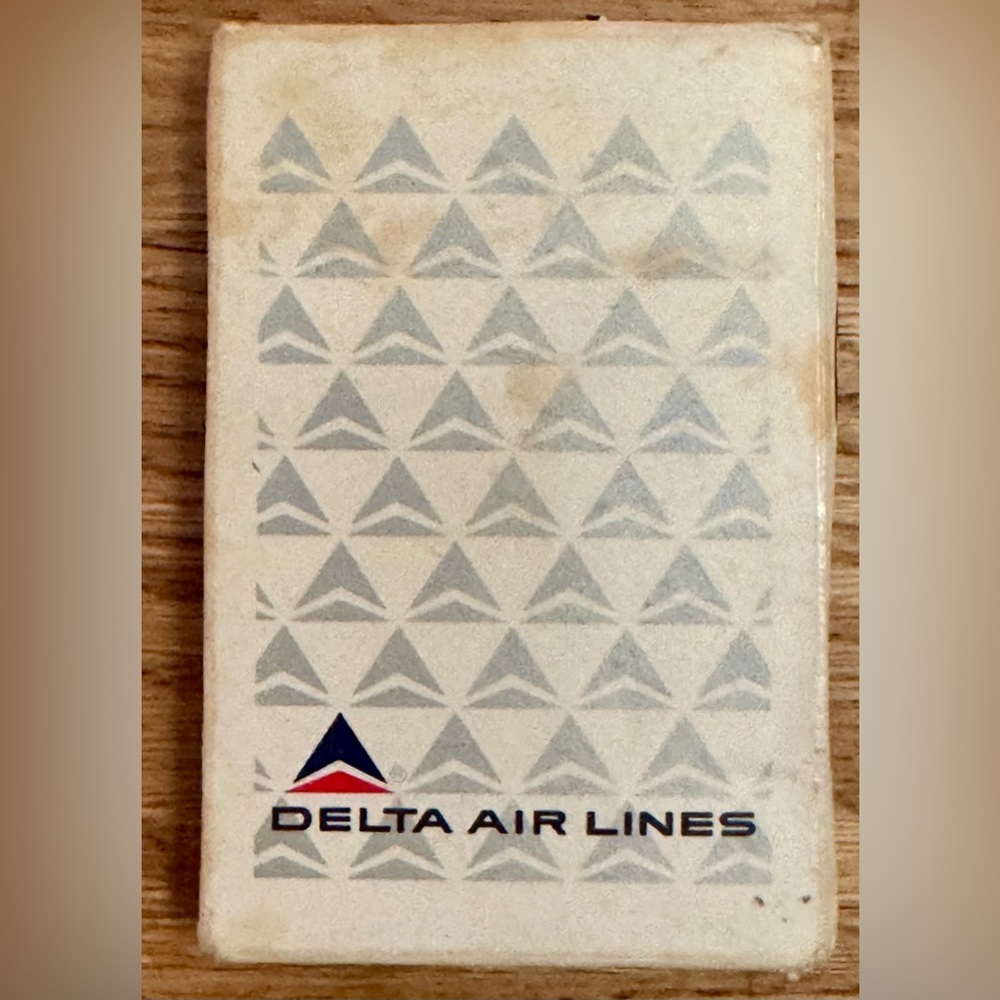Delta Air Lines Vintage Playing Cards